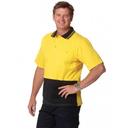 Cotton Jersey Safety Polo