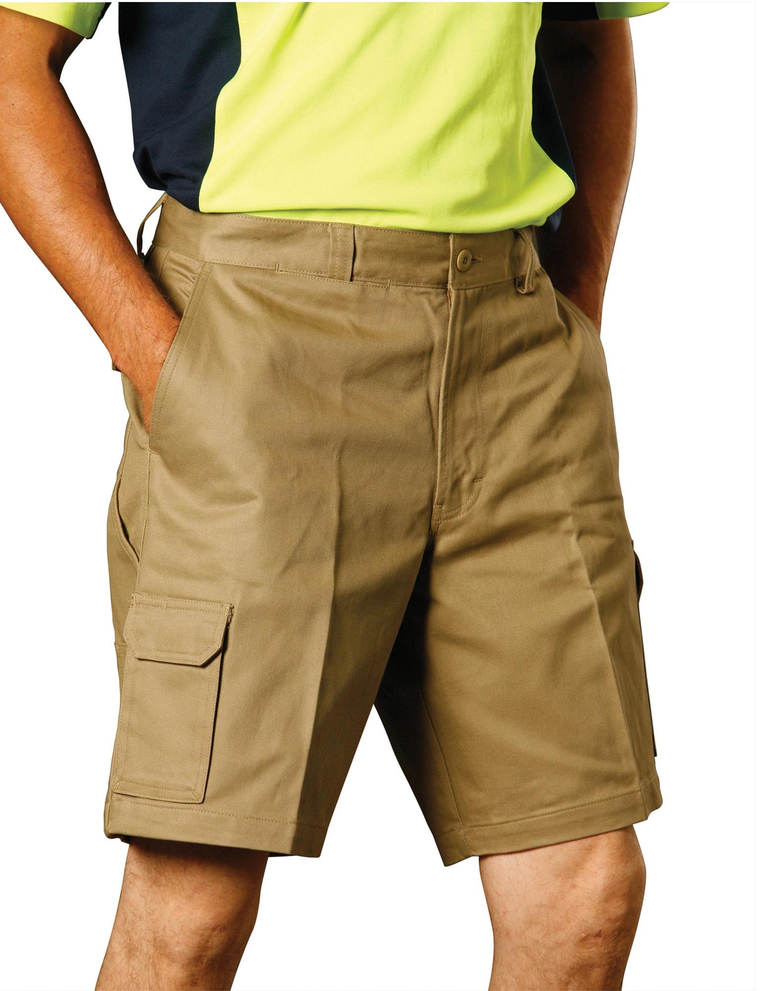 Men's Cotton Pre-shrunk Drill Shorts