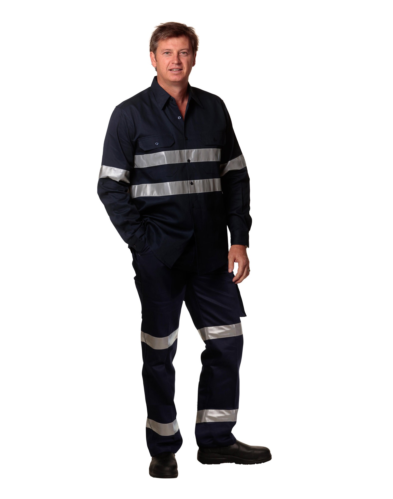 Heavy Cotton Drill Pants With 3M Tape