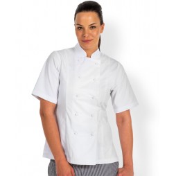 Ladies Short Sleeve Chef's Jacket