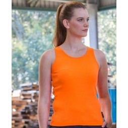 Ladies Hi Vis Training Singlet